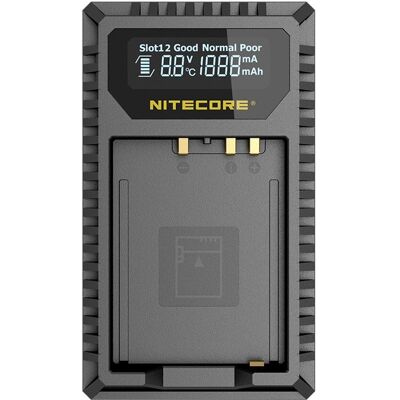 Nitecore Kompakter Doppel-USB-Lader für Fuji NP-W126 - Kamera Akku Ladegerät Nitecore Kompakter Doppel-USB-Lader für Fuji NP-W126 - Kamera Akku Ladegerät