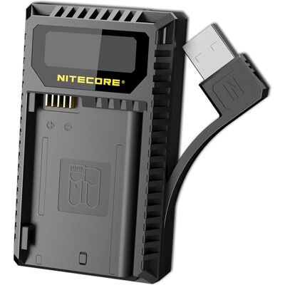 Nitecore UNK2 Kompakt dupla USB töltő Nikon EN-EL15 akkumulátorokhoz Nitecore UNK2 Kompakt dupla USB töltő Nikon EN-EL15 akkumulátorokhoz