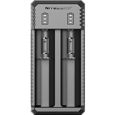Cargador de Baterías Nitecore UI2 - Universal 2 Ranuras Li-ion/IMR USB Cargador de Baterías Nitecore UI2 - Universal 2 Ranuras Li-ion/IMR USB