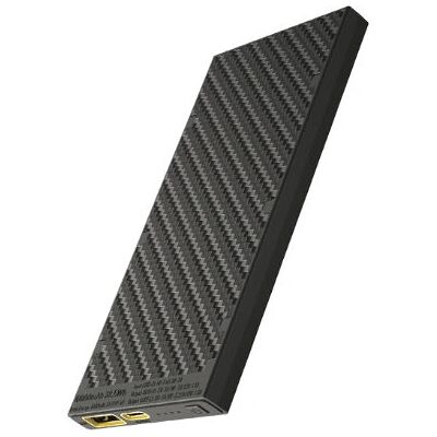 Nitecore Powerbank NB10000 - 10000mAh, Sivu Nitecore Powerbank NB10000 - 10000mAh, Sivu