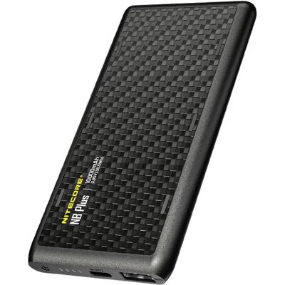 Nitecore NB PLUS Power Bank - 10000mAh - Czarny Nitecore NB PLUS Power Bank - 10000mAh - Czarny