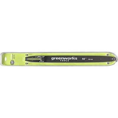 Greenworks Model - 40 cm Guide Bar for Chainsaw Greenworks Model - 40 cm Guide Bar for Chainsaw