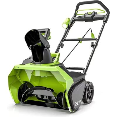 Greenworks GD40ST 40V Schneefräse - Kompakt, Akku, Kein Kabel Greenworks GD40ST 40V Schneefräse - Kompakt, Akku, Kein Kabel
