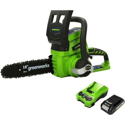 Greenworks G24CSK2 Akumulatorowa piła 24V 25cm - Piła Greenworks G24CSK2 Akumulatorowa piła 24V 25cm - Piła