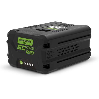 Batterie Lithium-ion Greenworks G60B4 60V - Légère & Charge Rapide Batterie Lithium-ion Greenworks G60B4 60V - Légère & Charge Rapide