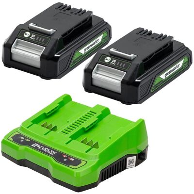 Kit de démarrage Greenworks GSK24B2X Kit de démarrage Greenworks GSK24B2X