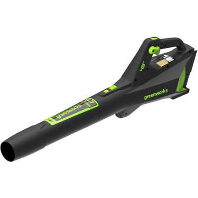 Greenworks GD48AB - Souffleur à batterie - 48V - 177 km/h - Publicité Greenworks GD48AB - Souffleur à batterie - 48V - 177 km/h - Publicité
