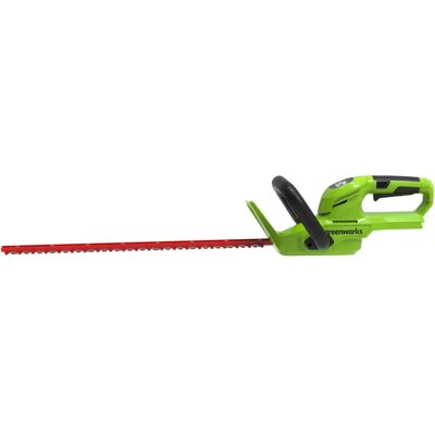 Taille-haies à batterie Greenworks G24HT56 - 56cm, Sans batterie - Publicité Taille-haies à batterie Greenworks G24HT56 - 56cm, Sans batterie - Publicité