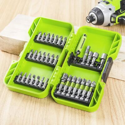Greenworks Impact Rated Screwdriver Bit Set - 40 pcs Greenworks Impact Rated Screwdriver Bit Set - 40 pcs