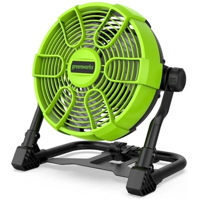 Greenworks G24FAN Kabelloser Hybridventilator - 25,4cm Greenworks G24FAN Kabelloser Hybridventilator - 25,4cm