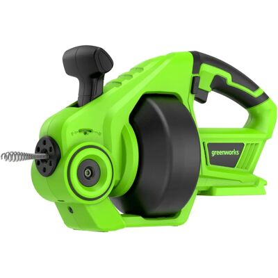 Greenworks G24DA Batterij afvoerreiniger - 560 RPM, 7,5m kabel - Zonder batterij Greenworks G24DA Batterij afvoerreiniger - 560 RPM, 7,5m kabel - Zonder batterij