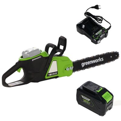 Greenworks GD48CS36K4 Akku-Kettensäge - 36cm 48V 4Ah Greenworks GD48CS36K4 Akku-Kettensäge - 36cm 48V 4Ah