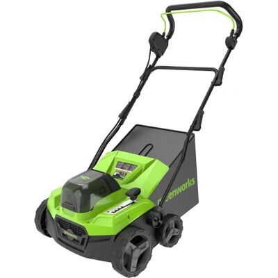 GreenWorks GD40SC38II - Scarificateur et aérateur - Batterie incluse - Publicité GreenWorks GD40SC38II - Scarificateur et aérateur - Batterie incluse - Publicité