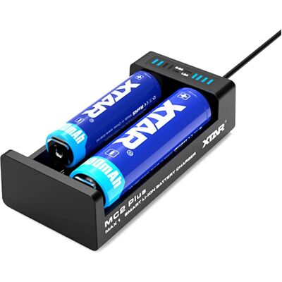 Xtar MC2 Plus Ladegerät - Unterstützt Tiefenentladene & 0V Batterien Xtar MC2 Plus Ladegerät - Unterstützt Tiefenentladene & 0V Batterien
