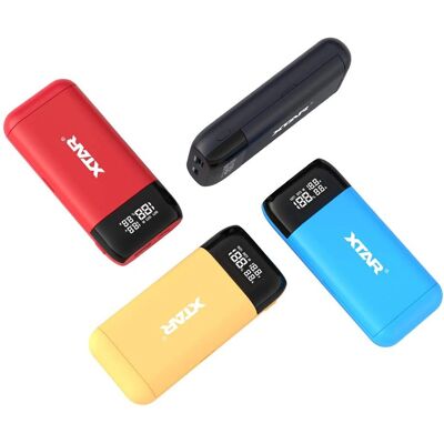 Ładowarka do Baterii Xtar PB2S Niebieska - Power Bank 18650, 20700, 21700 Ładowarka do Baterii Xtar PB2S Niebieska - Power Bank 18650, 20700, 21700