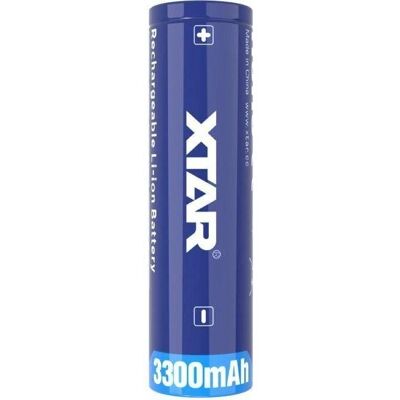 Xtar 18650 Batterie - 3300mAh, 3,6V, mit PCB Xtar 18650 Batterie - 3300mAh, 3,6V, mit PCB