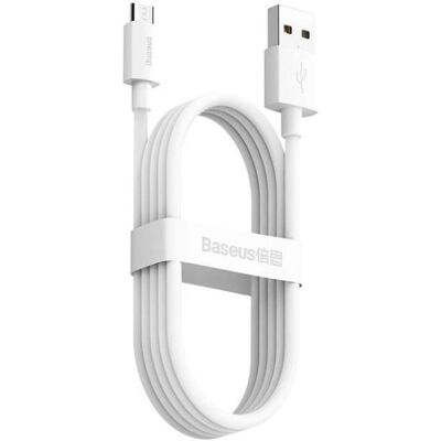 Baseus Márka Modell Micro USB Kábel - 1,5m Fehér Baseus Márka Modell Micro USB Kábel - 1,5m Fehér