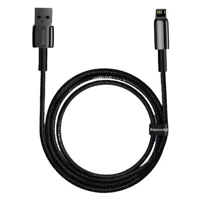 Baseus Model CALWJ-A01 Lightning Kabel 2m Sort - Opladningskabel Baseus Model CALWJ-A01 Lightning Kabel 2m Sort - Opladningskabel