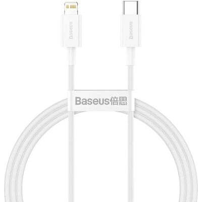 Baseus Marke Modell - Schnelles Lade- & Datenkabel - 1m - Weiß Baseus Marke Modell - Schnelles Lade- & Datenkabel - 1m - Weiß