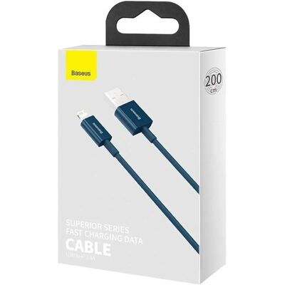 Baseus Blau Lightning Schnellladekabel - 1m Baseus Blau Lightning Schnellladekabel - 1m