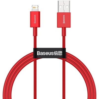Baseus Marke CALYS-A09 Lightning Kabel, 1m, Rot - Mobile Zubehör Baseus Marke CALYS-A09 Lightning Kabel, 1m, Rot - Mobile Zubehör