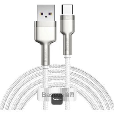 Baseus Fehér 2m USB-C USB-A Kábel - Gyors töltés & adatátvitel Baseus Fehér 2m USB-C USB-A Kábel - Gyors töltés & adatátvitel