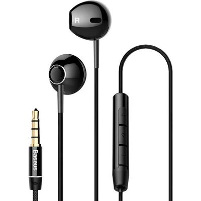 Baseus H06 Kabelové in-ear sluchátka - Černé Baseus H06 Kabelové in-ear sluchátka - Černé
