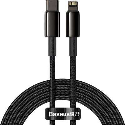 Baseus Tungsten Gold 2m Schwarz - Lade- und Datenkabel Baseus Tungsten Gold 2m Schwarz - Lade- und Datenkabel