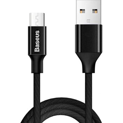 Baseus Yiven Micro-USB Kabel - 1,5m Schwarz - USB 2.0 Datenkabel Baseus Yiven Micro-USB Kabel - 1,5m Schwarz - USB 2.0 Datenkabel