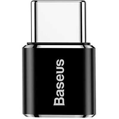 Baseus USB-C Micro-USB/mini USB Adapter - Schwarz, Silber Baseus USB-C Micro-USB/mini USB Adapter - Schwarz, Silber