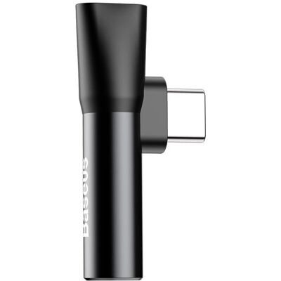 Adaptér USB-C na 3,5 mm audio a nabíjení - Černý Adaptér USB-C na 3,5 mm audio a nabíjení - Černý