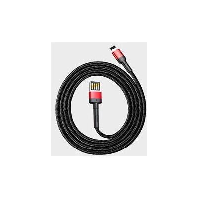 Câble USB Baseus Cafule - 1m Noir-Rouge - USB & Lightning Câble USB Baseus Cafule - 1m Noir-Rouge - USB & Lightning