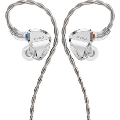 Casque FiiO JH5 Argent - Son Haute Fidélité - Publicité Casque FiiO JH5 Argent - Son Haute Fidélité - Publicité