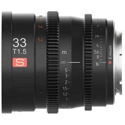 Viltrox S33mmT1.5 Kameraobjektiv - Cine APS-C, Schwarz Viltrox S33mmT1.5 Kameraobjektiv - Cine APS-C, Schwarz