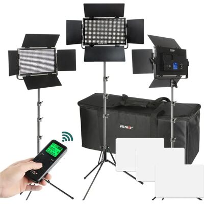 Viltrox VL-S50T LED Panel Triple Kit - LED Beleuchtung Viltrox VL-S50T LED Panel Triple Kit - LED Beleuchtung