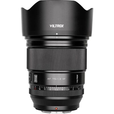 Objectif Viltrox 75mm F1.2 XF - Portrait, Autofocus, Noir - Publicité Objectif Viltrox 75mm F1.2 XF - Portrait, Autofocus, Noir - Publicité