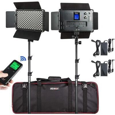 Luce Video LED Viltrox VL-S192T - 45W, Regolabile 3300K-5600K - Illuminazione Studio/Palco Luce Video LED Viltrox VL-S192T - 45W, Regolabile 3300K-5600K - Illuminazione Studio/Palco