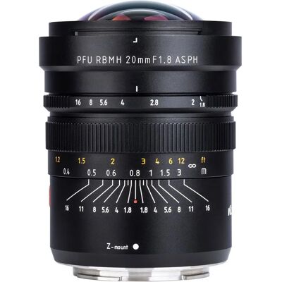 Viltrox 20mm f/1.8 MF para Nikon Z - Gran angular, Negro Viltrox 20mm f/1.8 MF para Nikon Z - Gran angular, Negro