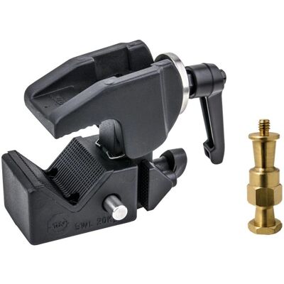 KUPO - Convi Clamp Kit - Svart - 16 mm Spik - Clamp KUPO - Convi Clamp Kit - Svart - 16 mm Spik - Clamp