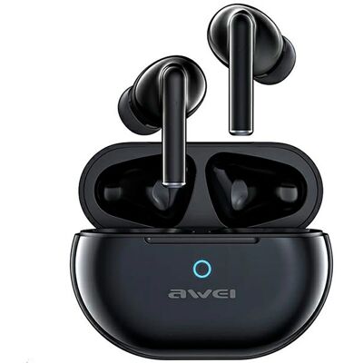 Écouteurs TWS Bluetooth 5.3 AWEI T61 + Station d'Accueil - Sans Fil Écouteurs TWS Bluetooth 5.3 AWEI T61 + Station d'Accueil - Sans Fil