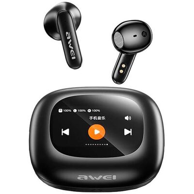 Awei Bluetooth 5.4 TWS Słuchawki + Stacja dokująca - Słuchawki Awei Bluetooth 5.4 TWS Słuchawki + Stacja dokująca - Słuchawki