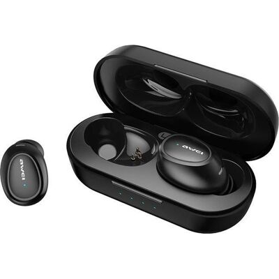 Awei Bluetooth 5.0 T16 TWS Słuchawki - Czarny Awei Bluetooth 5.0 T16 TWS Słuchawki - Czarny