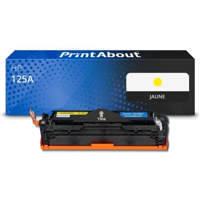 Toner PrintAbout CB542A - Jaune - Compatible HP 125A - Publicité Toner PrintAbout CB542A - Jaune - Compatible HP 125A - Publicité