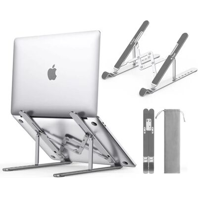Orico Laptopständer - Verstellbar, Aluminium, Silber - Laptop Halterung Orico Laptopständer - Verstellbar, Aluminium, Silber - Laptop Halterung