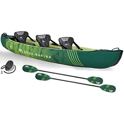 Aqua Marina Ripple-370 Green - Family Inflatable Kayak Aqua Marina Ripple-370 Green - Family Inflatable Kayak
