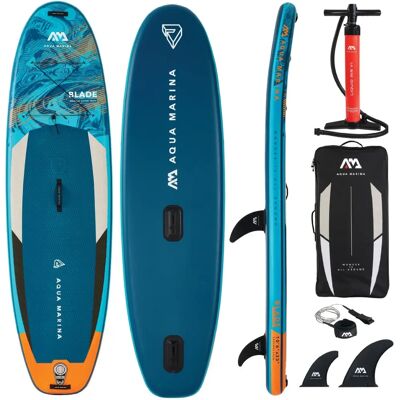 Kit de Planche de Paddle Gonflable Windsurf Blade 10'6" - Unisexe - Publicité Kit de Planche de Paddle Gonflable Windsurf Blade 10'6" - Unisexe - Publicité