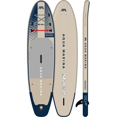 Aqua Marina Magma 11'2" Paddleboard - Miljøvennlig & Holdbar Aqua Marina Magma 11'2" Paddleboard - Miljøvennlig & Holdbar