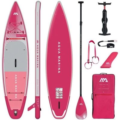 Aqua Marina Coral Touring 11'6'' - Růžová - Paddleboard Aqua Marina Coral Touring 11'6'' - Růžová - Paddleboard