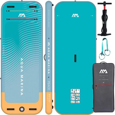 Aqua Marina Peace 8'2'' aufblasbares Paddle-Set - Paddleboard Aqua Marina Peace 8'2'' aufblasbares Paddle-Set - Paddleboard