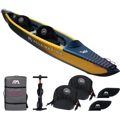 Aqua Marina Tomahawk Air-K440 Lightweight High-Pressure Kayak - Kayak Aqua Marina Tomahawk Air-K440 Lightweight High-Pressure Kayak - Kayak